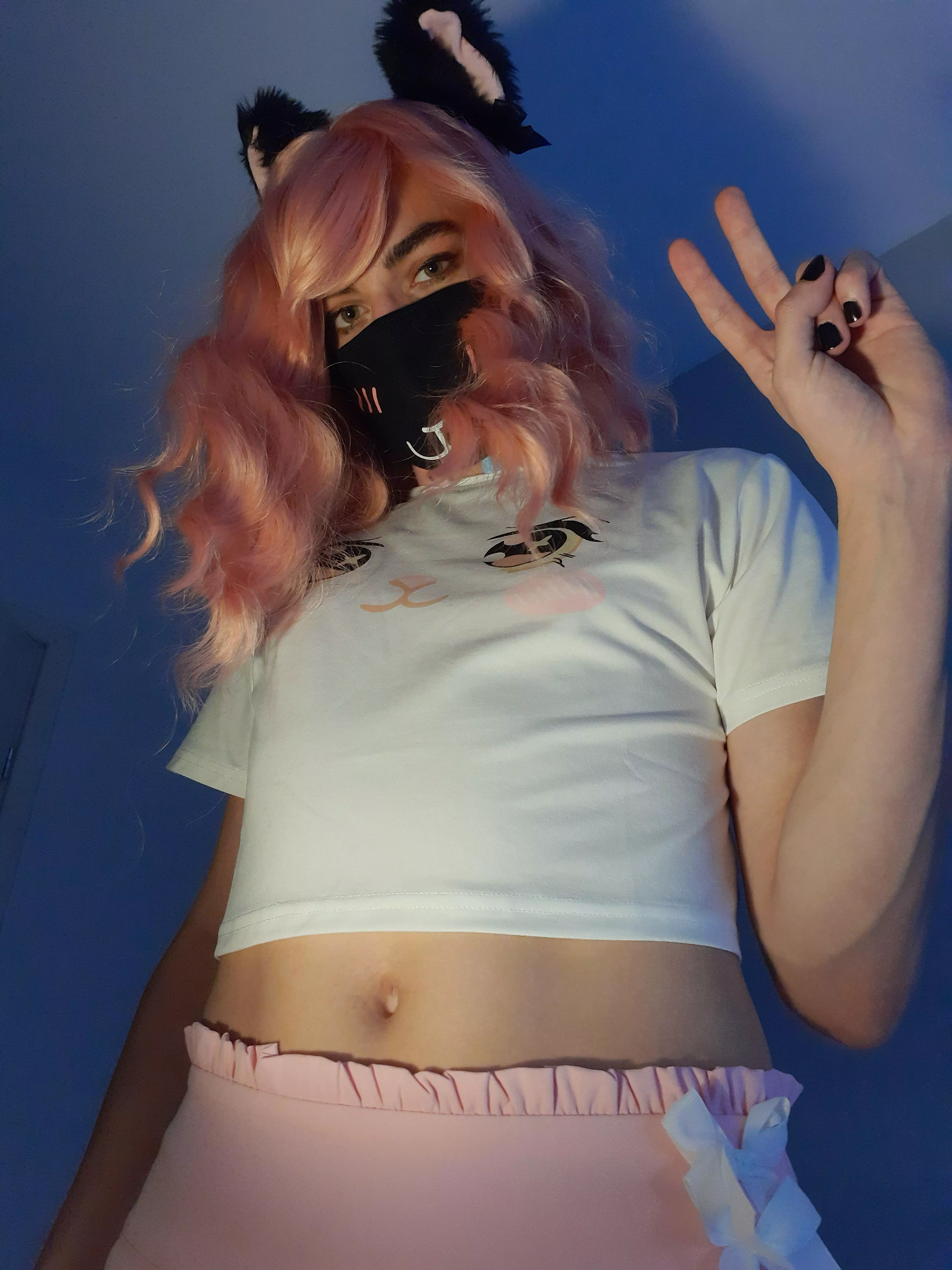 Catboy tummy 😇