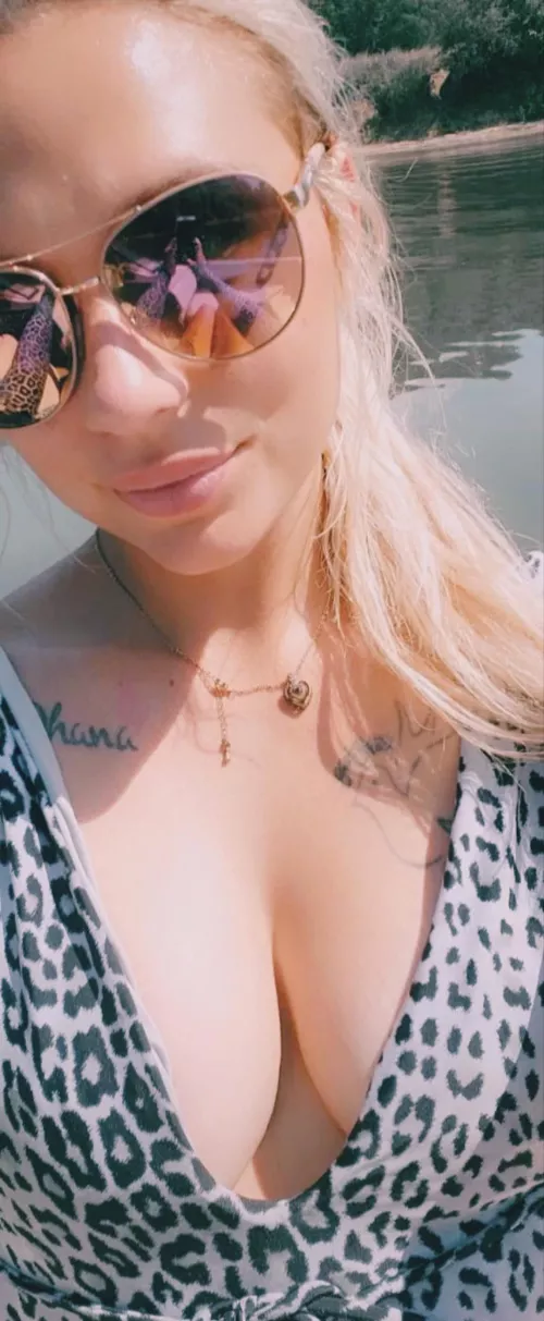 I love being able to fill out a swim suit now!