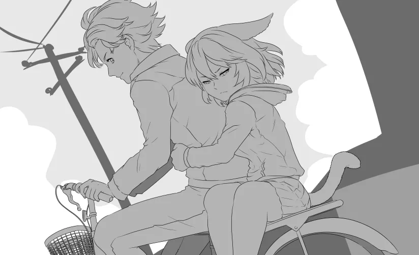 Just a boy and his dog (girl).