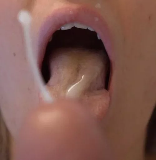 Right after she yelled Cum On Me