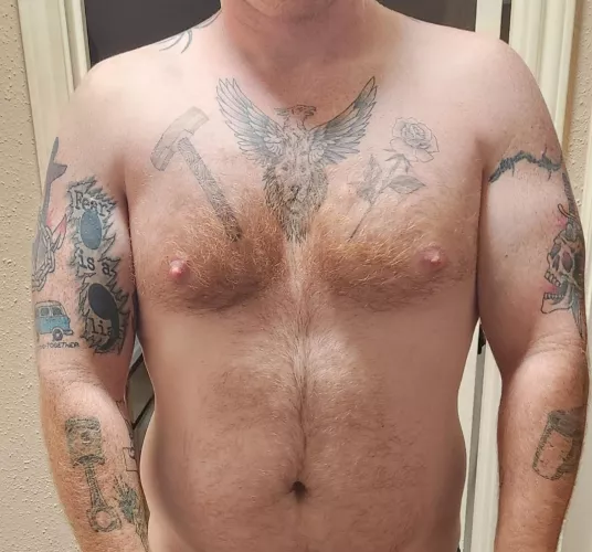 Showing some ink....