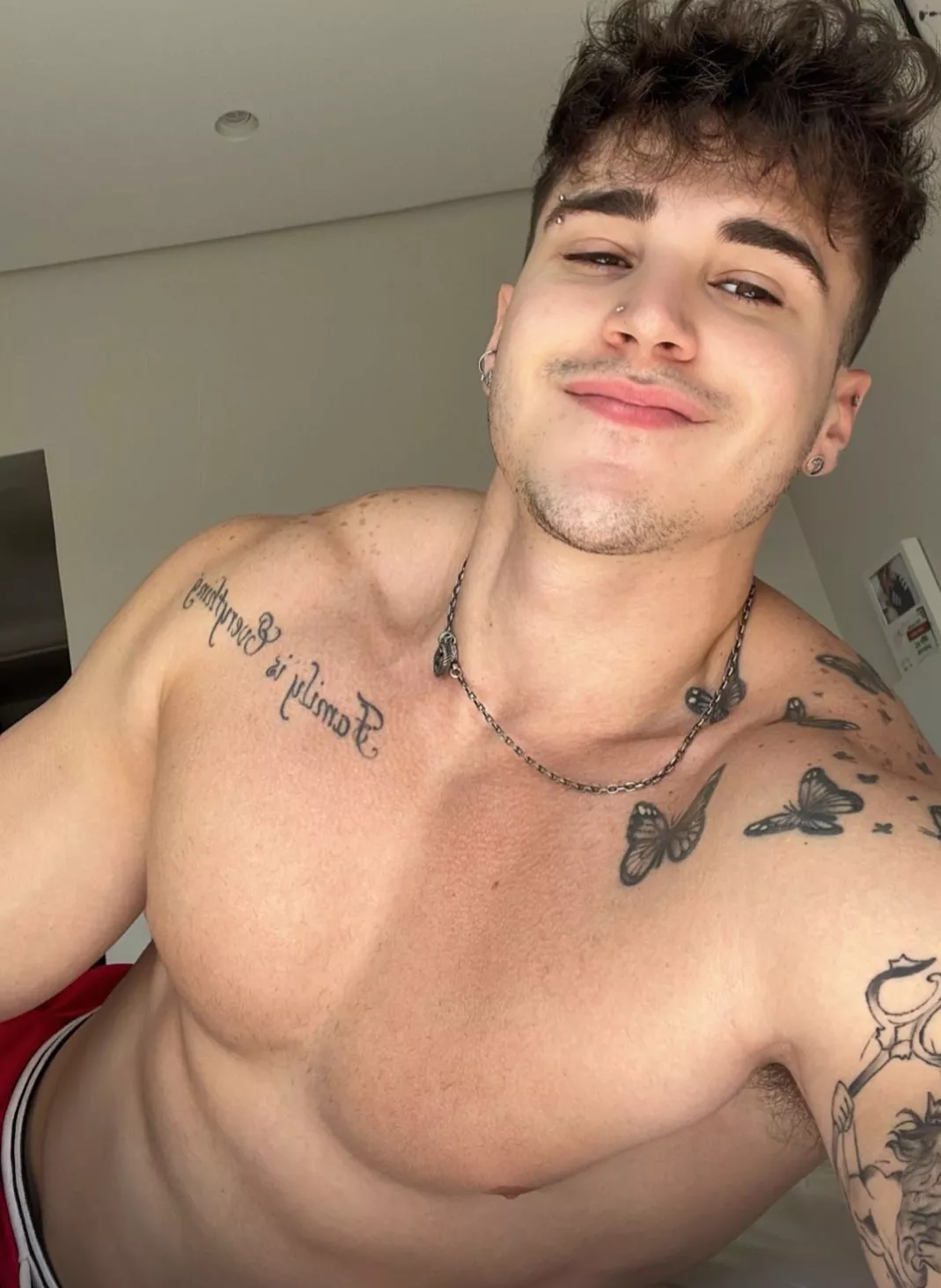 smiling