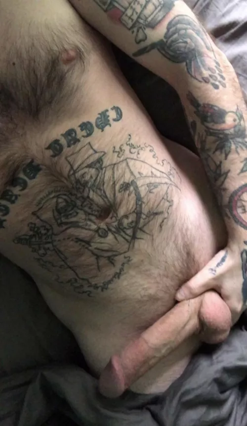 Could you lick my balls with my cock down your throat? 😈