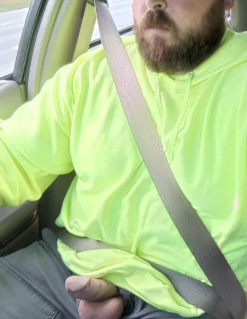 Couldn't wait to get home after a long day had to take it out!