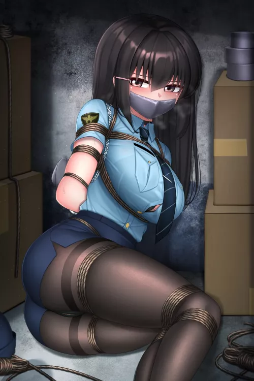 Police Girl Bondage