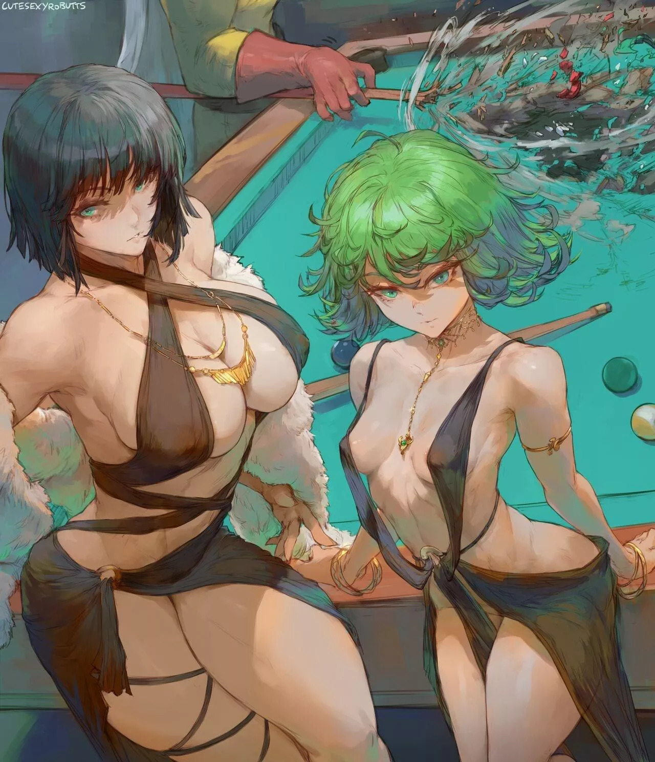 Tatsumaki & Fubuki (Cutesexyrobutts) [ One-Punch Man ]