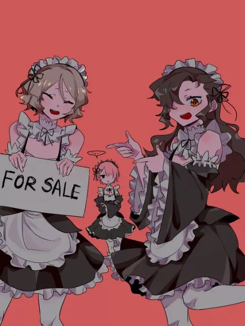 Wish I had more than 5 bucks for a cute maid