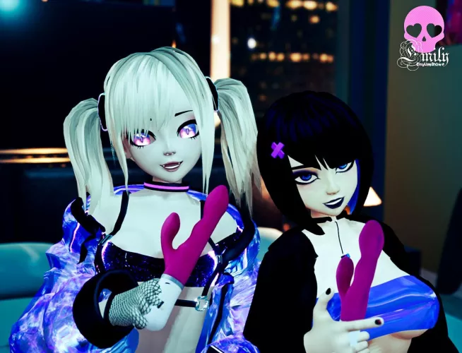 Lighting up Saturday night. Stay up all night with us to help us play with toys and handle our horniness 💗🥵https://chaturbate.com/emyliveshow