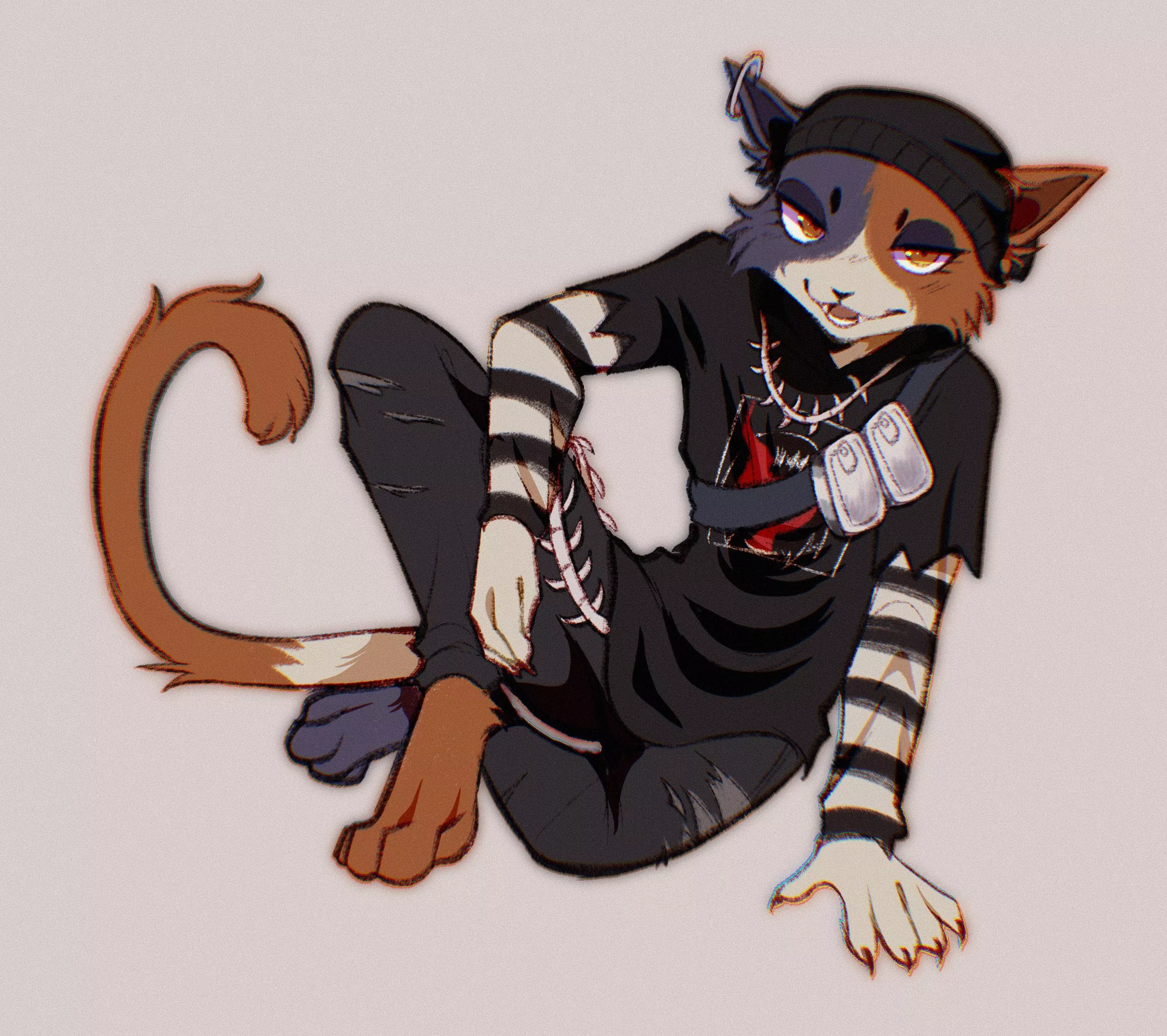 Meow skulls!! (art by me)