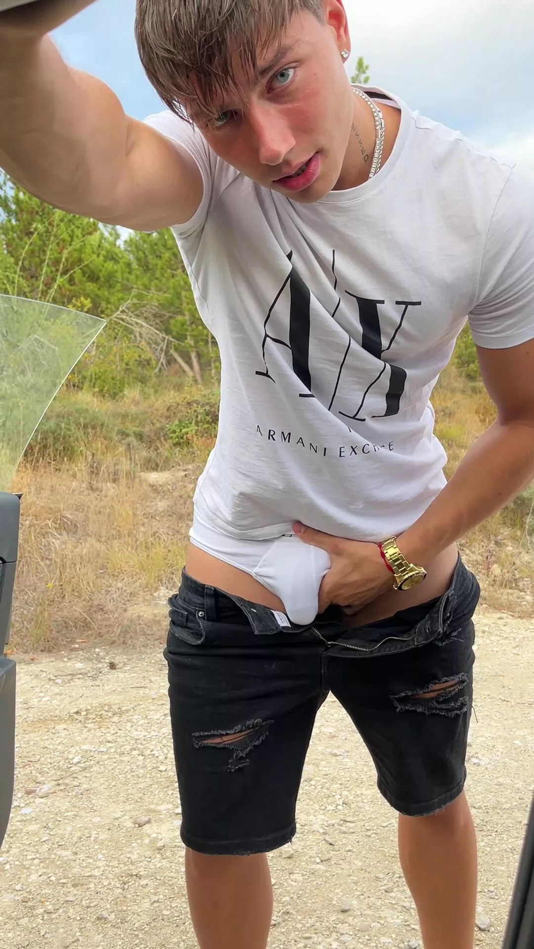 Wanna to hold it?