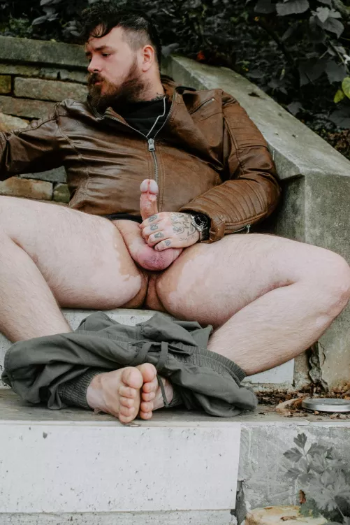 You have to get through me to go up the stairs!