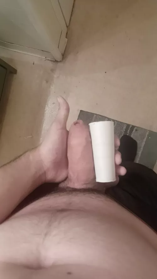Here's my small cock. Dm to compare and make me your bitch.