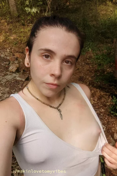 i love flashing and being naked outside