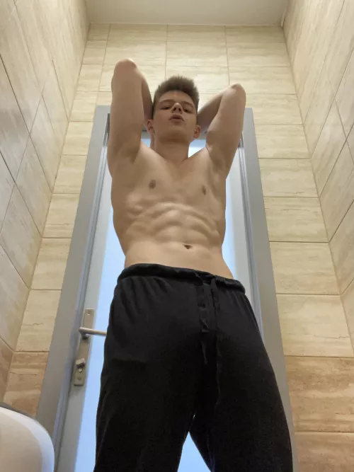 It’s been a hard workout, would you sniff it? 😏