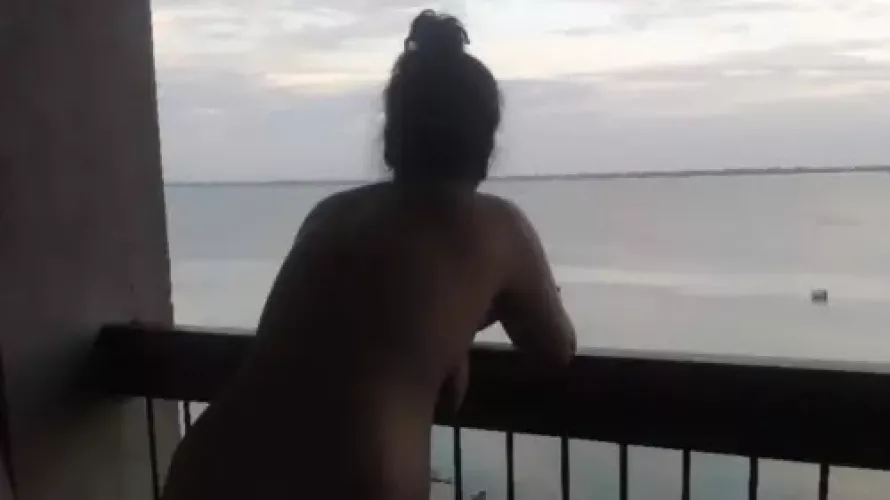 My new indian nudist gf❤️ She is practicing nudism for a while and stays naked most of the time at home....