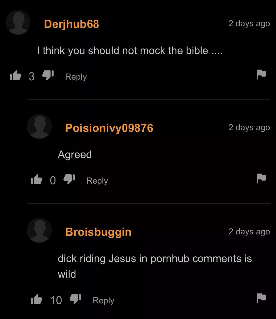 Not Jesus!
