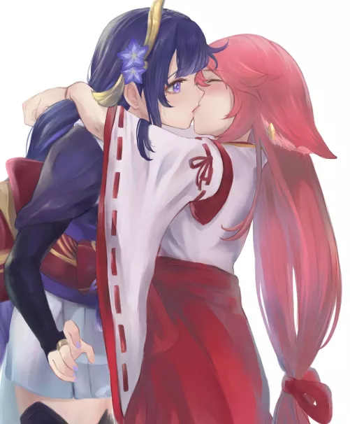 Surprise Kiss [Genshin Impact] (koko)