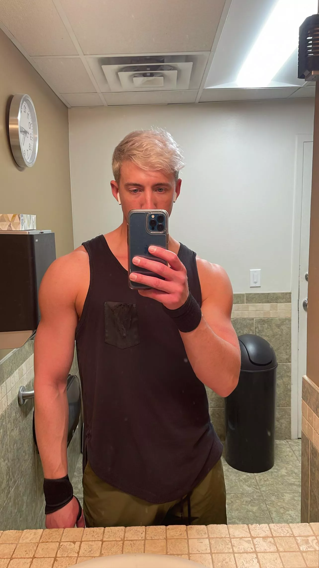 Went blonde