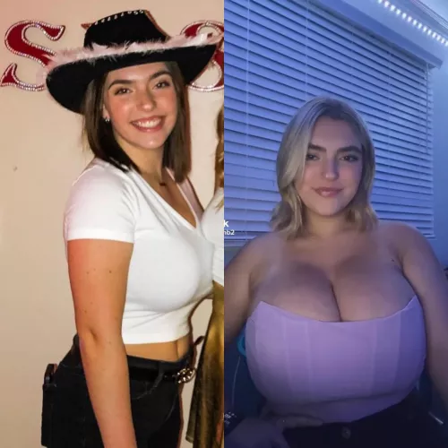 What a difference two years makes 😳