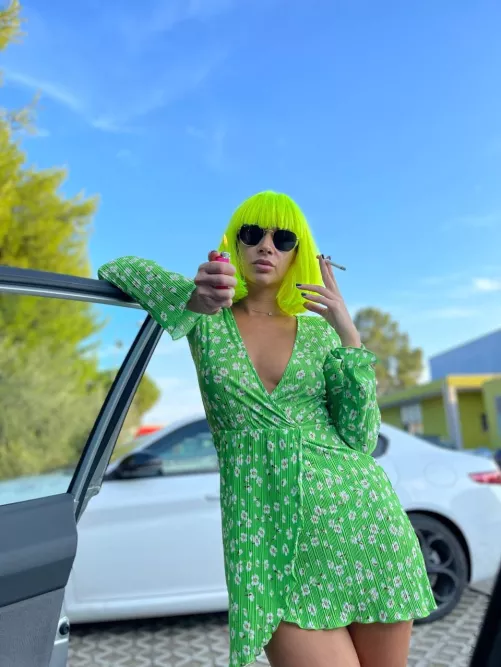 What do you think is hotter than me or the flame of the lighter?