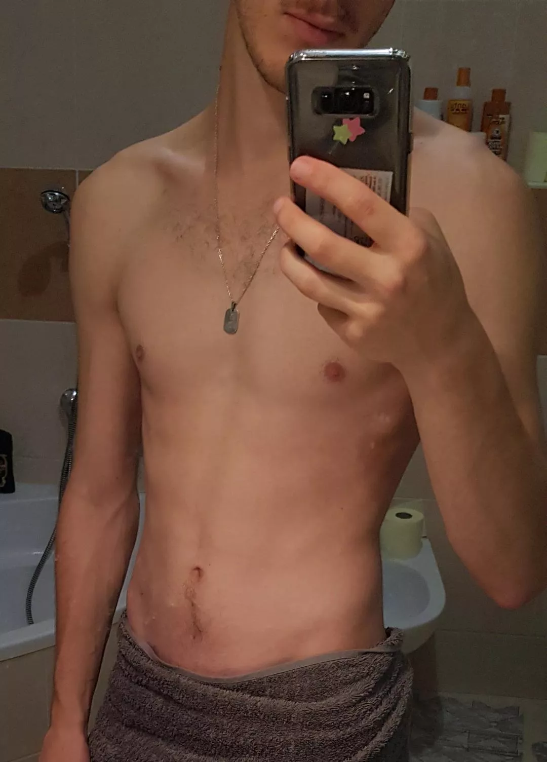 After finally gaining some weight for the first time in my life, I got injured and had to take a break. I felt so bad about losing weight again that I ate very little. So in the end I was skinnier than ever. It's not easy but I'm slowly coming back. If After finally gaining some weight for the first time in my life, I got injured and had to take a break. I felt so bad about losing weight again that I ate very little. So in the end I was skinnier than ever. It's not easy but I'm slowly coming back. If