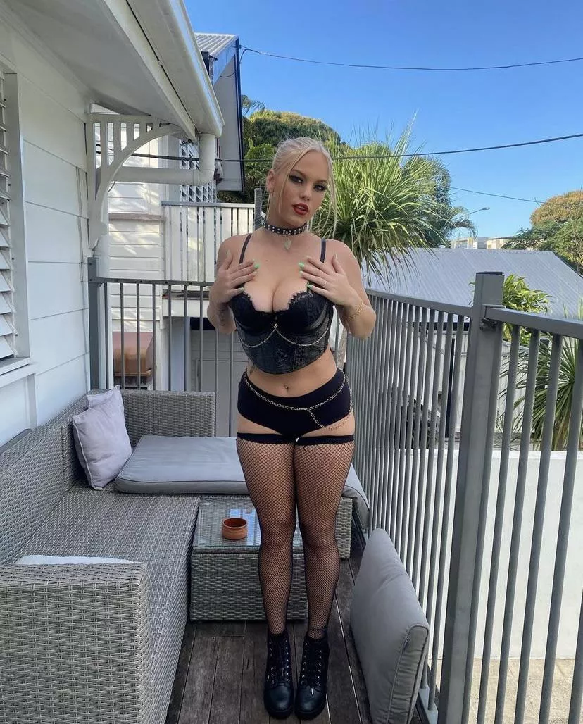 All black