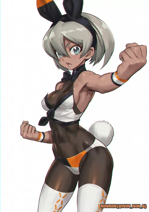 Bea Bunny Girl Ready To Fight (Ninnin) [Pokemon]