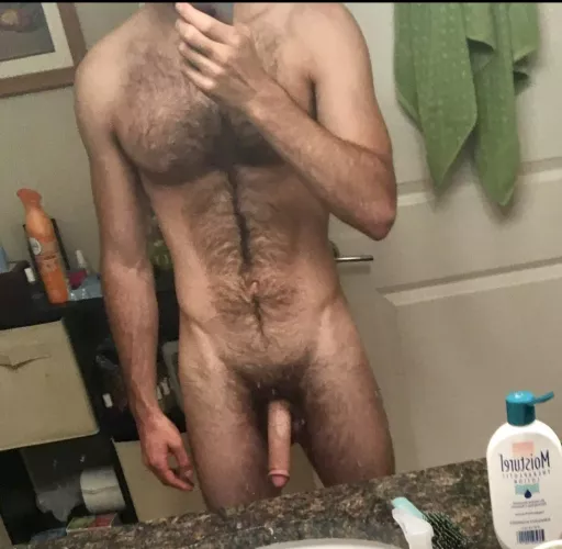 It’s a hairy otter V, but it’s a V 😈