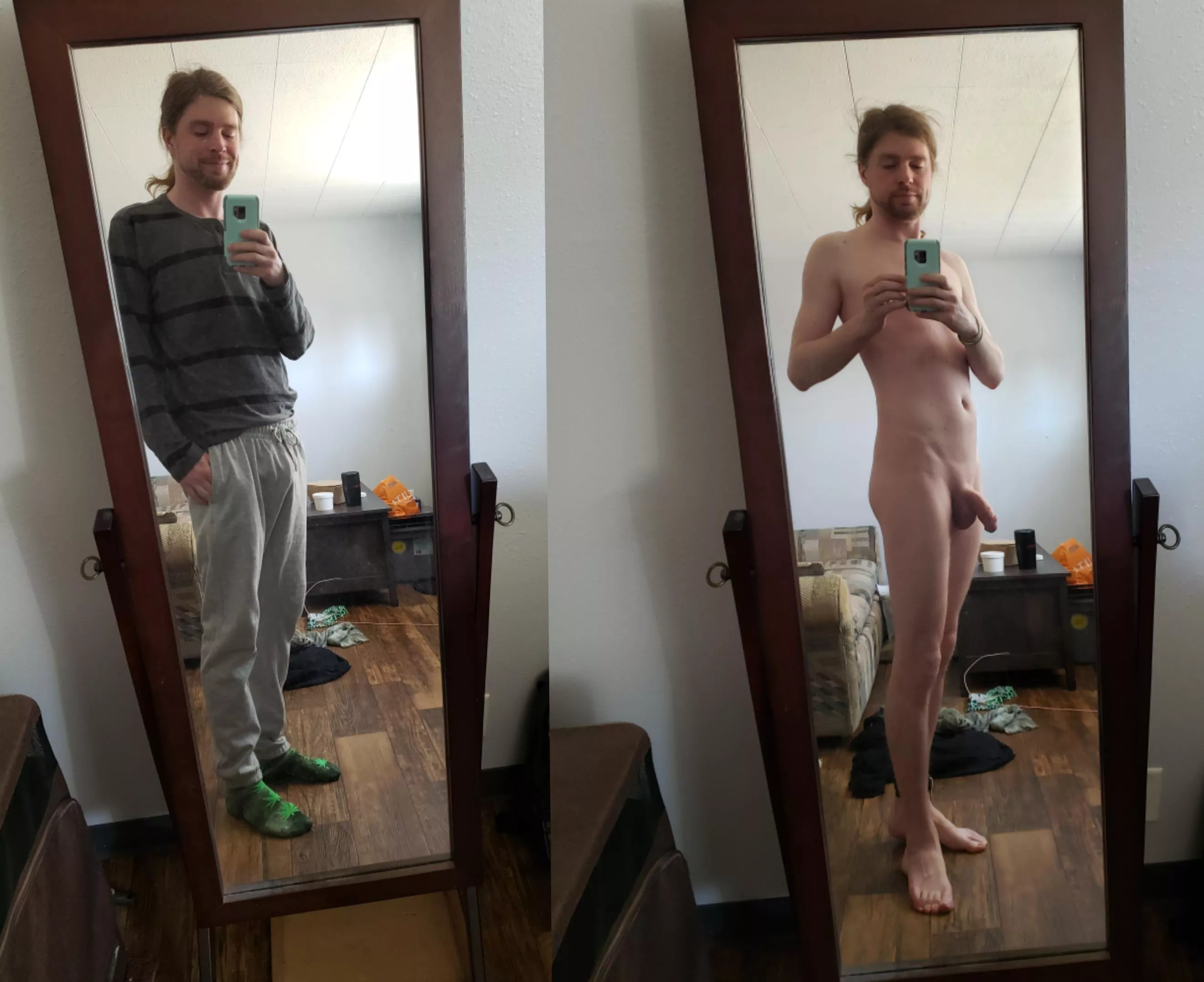 M/31/6'2/145lbs I have always been tall & skinny, and never able to gain weight. I first posted here around 8 years ago, and it helped me gain confidence and here i still am! M/31/6'2/145lbs I have always been tall & skinny, and never able to gain weight. I first posted here around 8 years ago, and it helped me gain confidence and here i still am!