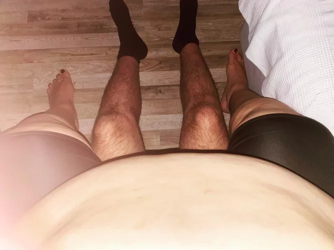 My slave is the most comfy seat 😍😋😏