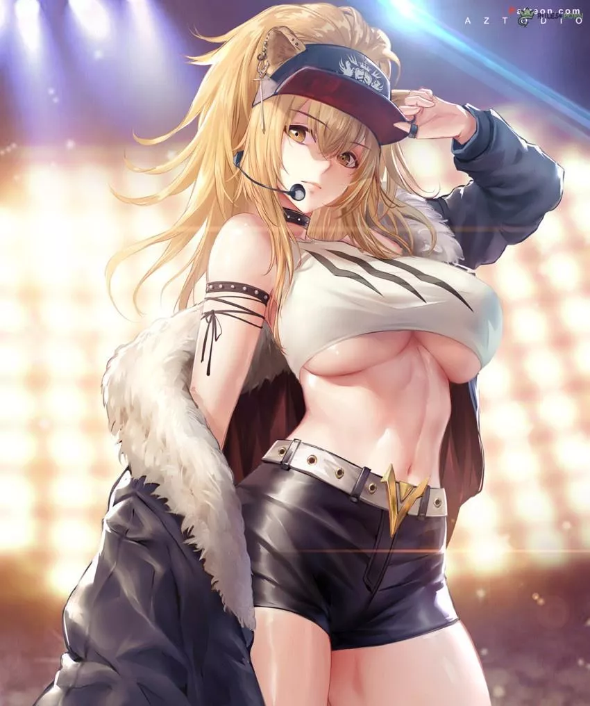 Rule 34 Original Character Older Female Younger Male (AztoDio) [Arknights]