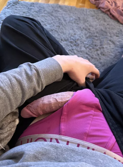 so hard it popped out