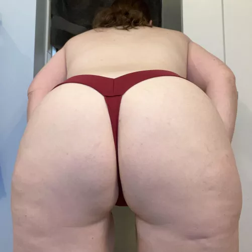 Squeeze, spank, eat…hmmm