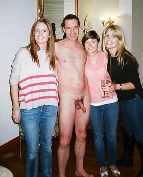 Bachelorette party groom strip