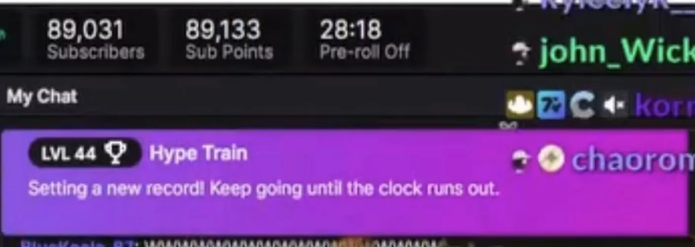 Did Kai Cenet Break The Hype Train Record Last Night ?