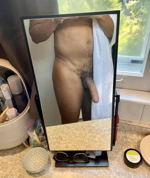 Fresh from the shower