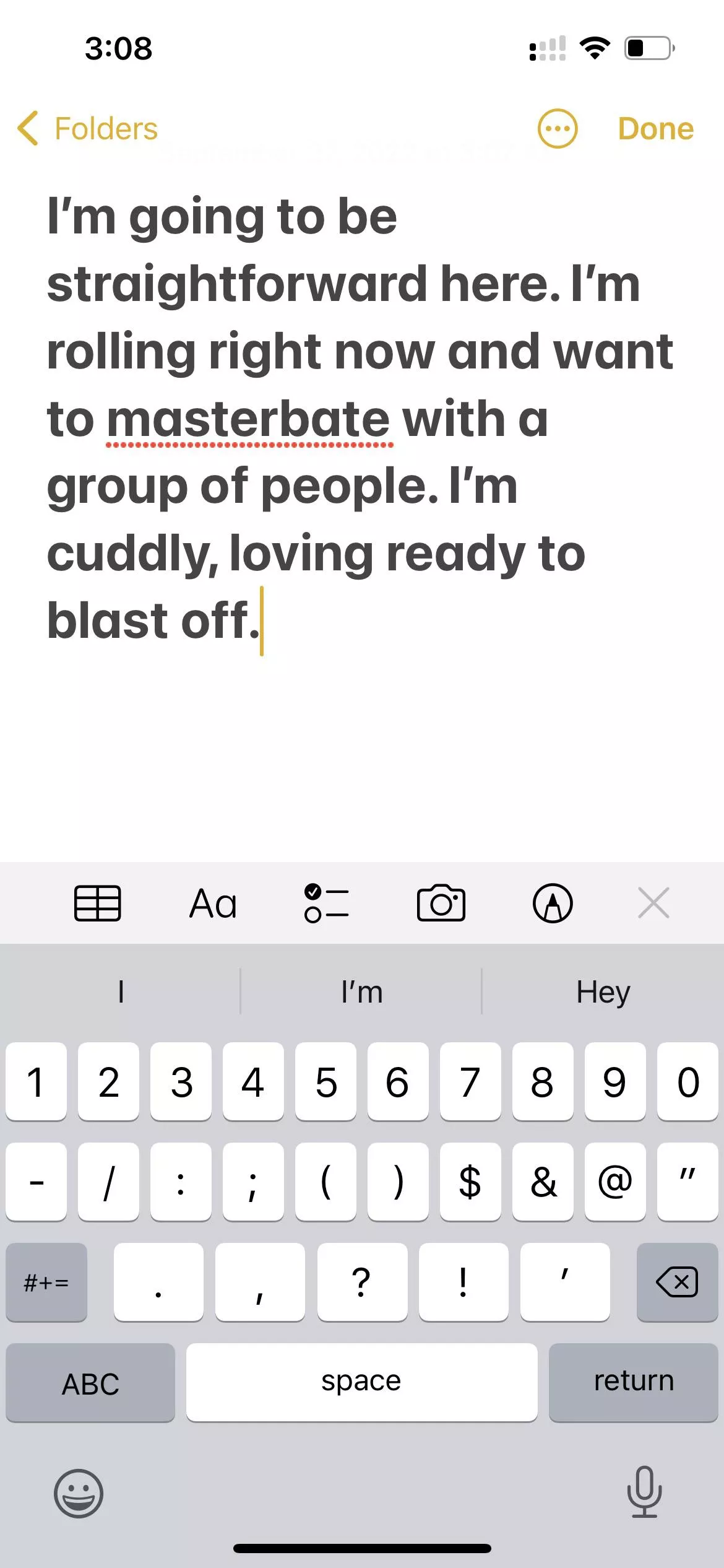 Let’s jerk off