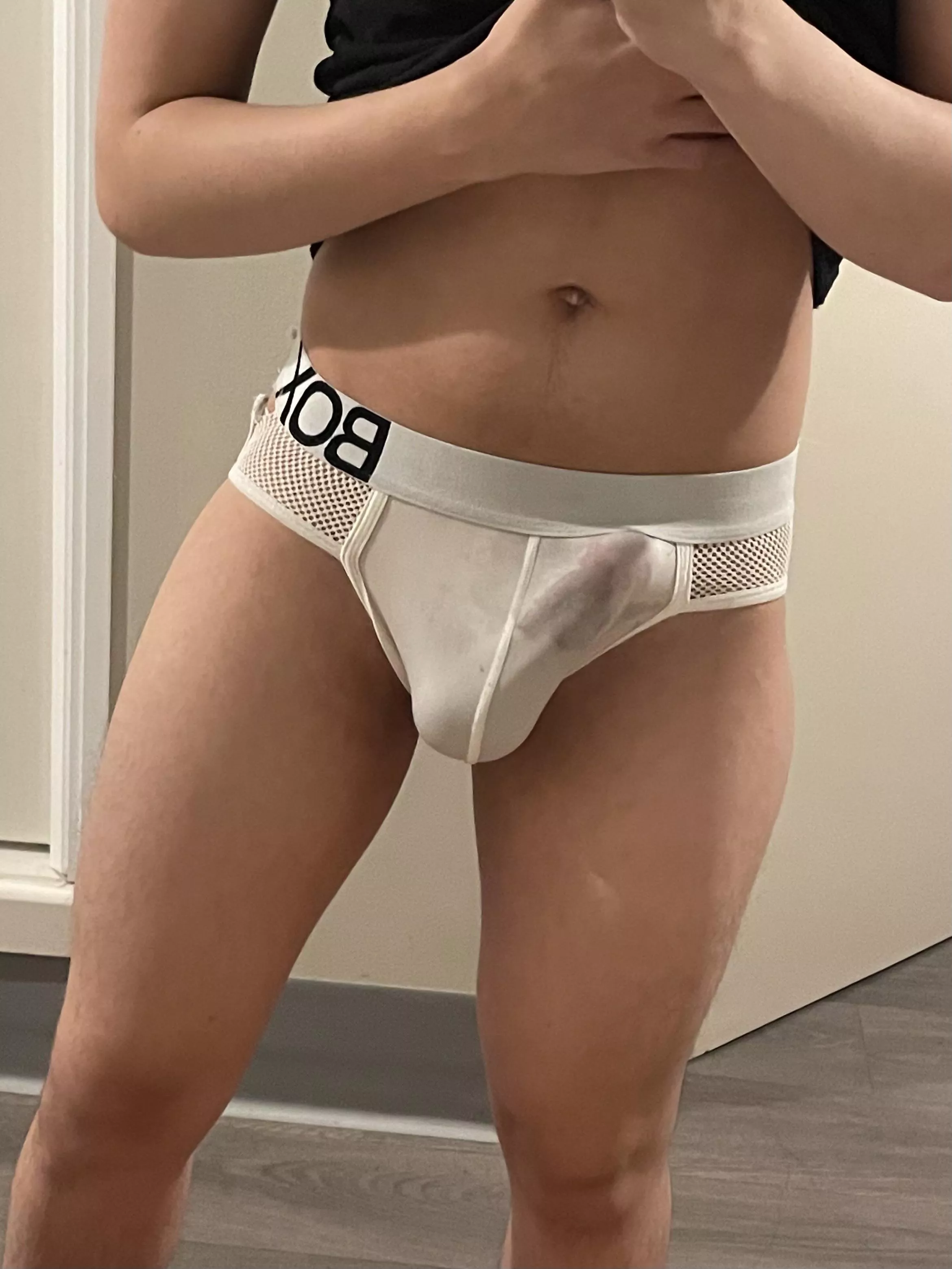 Love leaking through underwear after edging