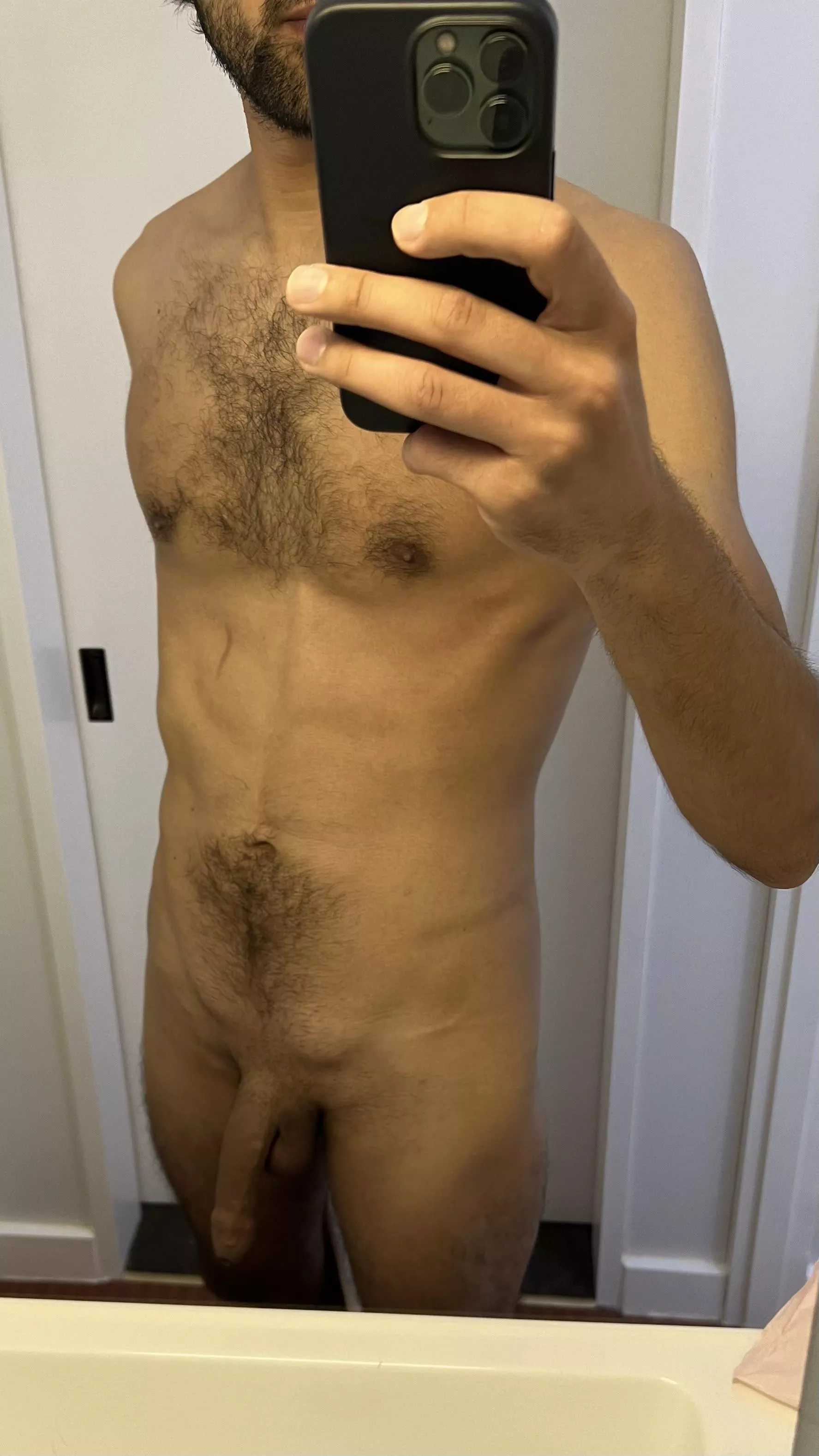 out of the shower 🚿