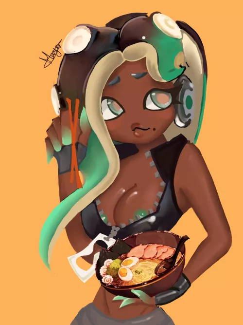 Seems like Marina’s zipper went a bit lower..