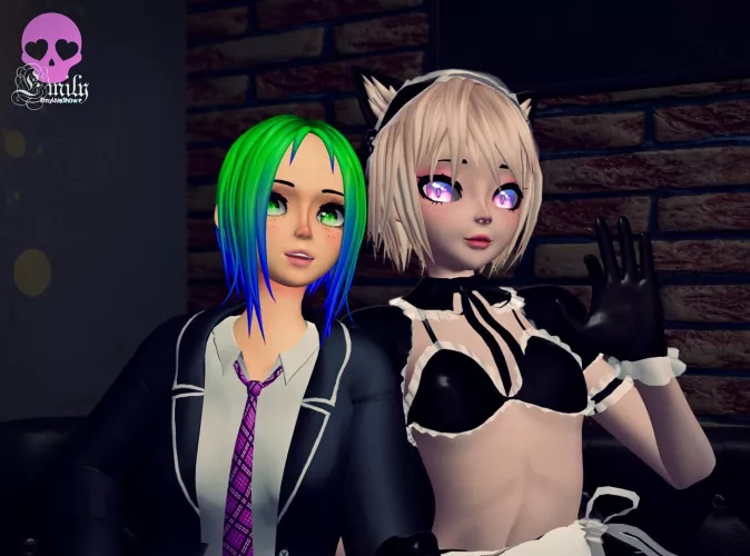 Two lewd kittens are waiting for you😻 Ready to play, join!!!😈 https://chaturbate.com/emyliveshow