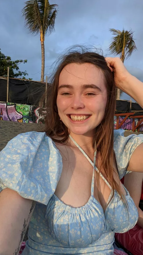 A bra would just ruin this dress