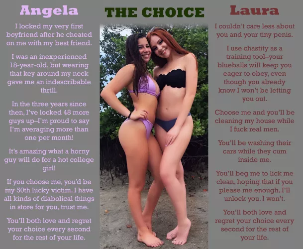 Angela vs. Laura