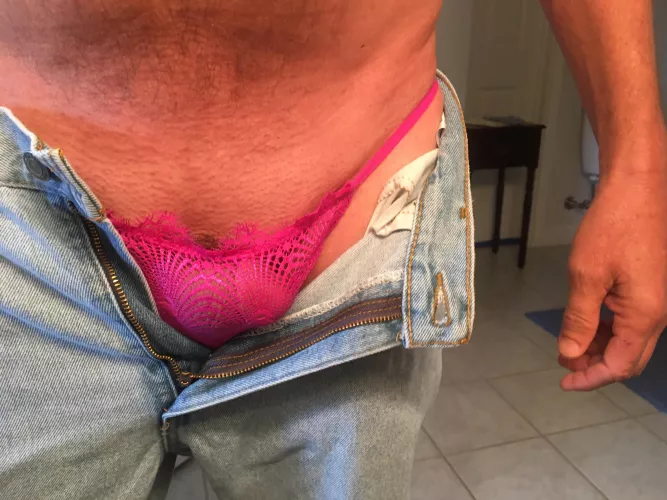 Cock in panties