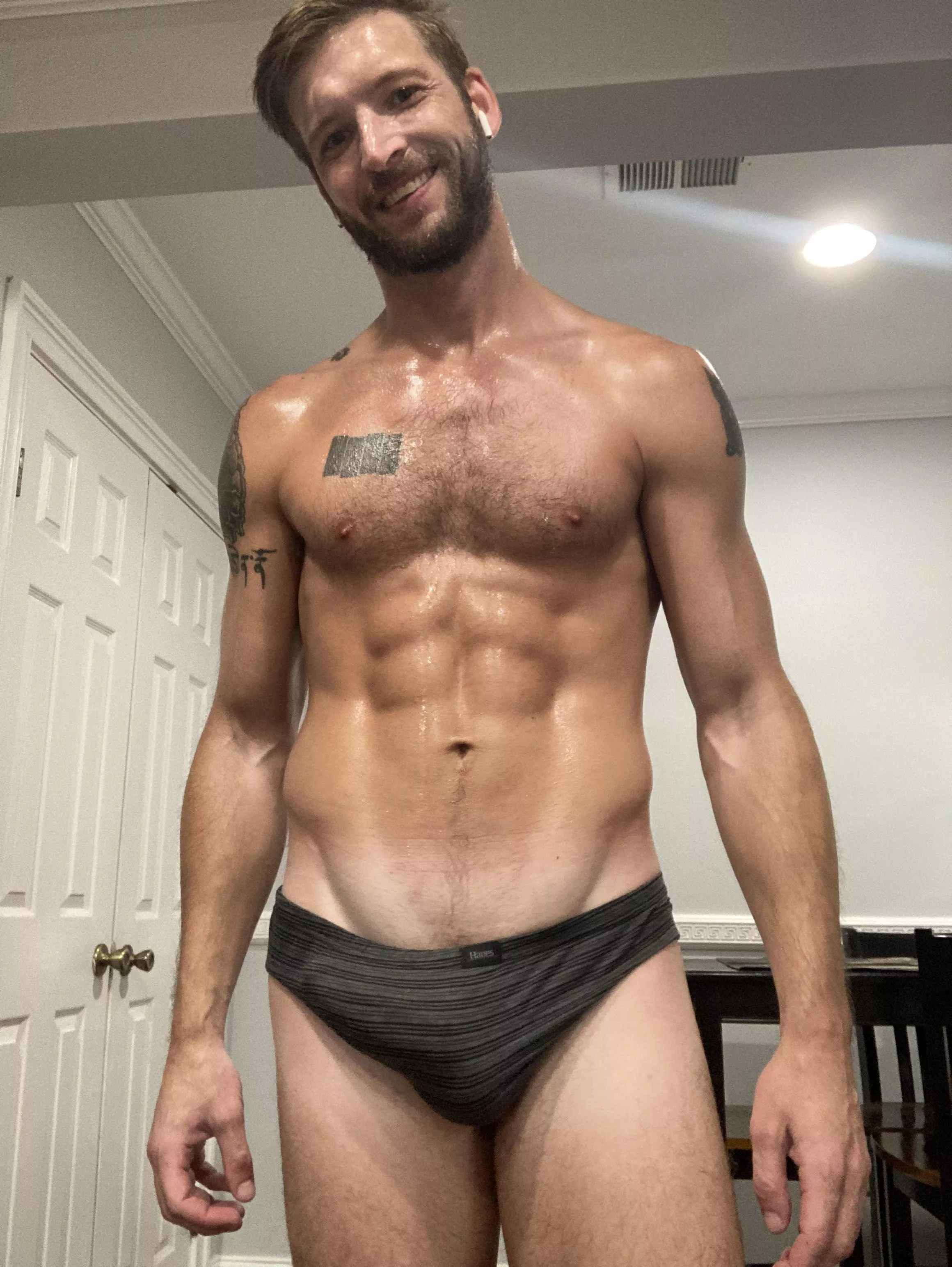 Got them all sweaty
