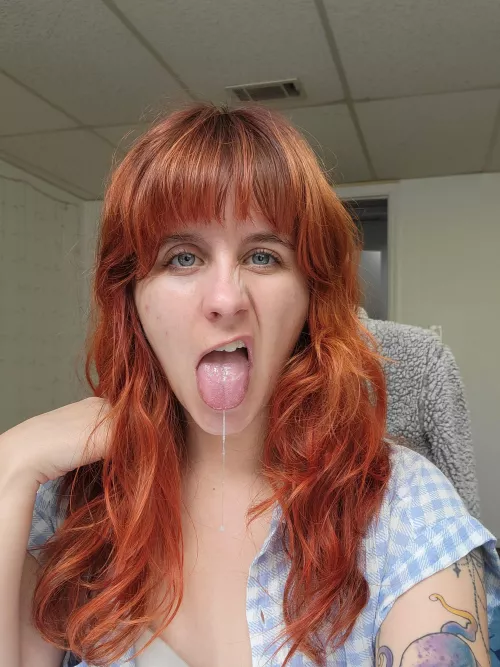 practicing to see how long I can get that strand, catch it if it drips