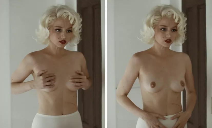 Ana de Armas in the 2022 movie 