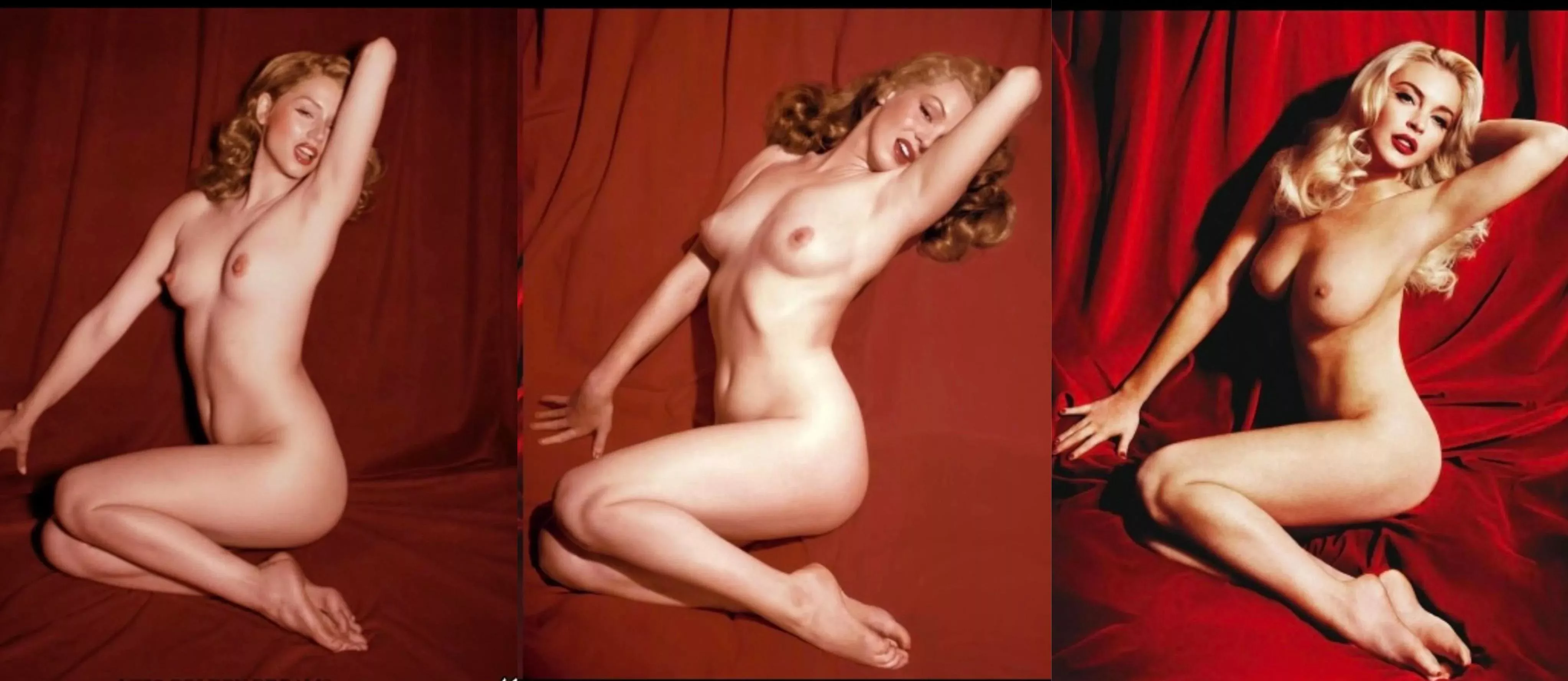 Ana de Armas Marilyn Monroe and Lindsay Lohan