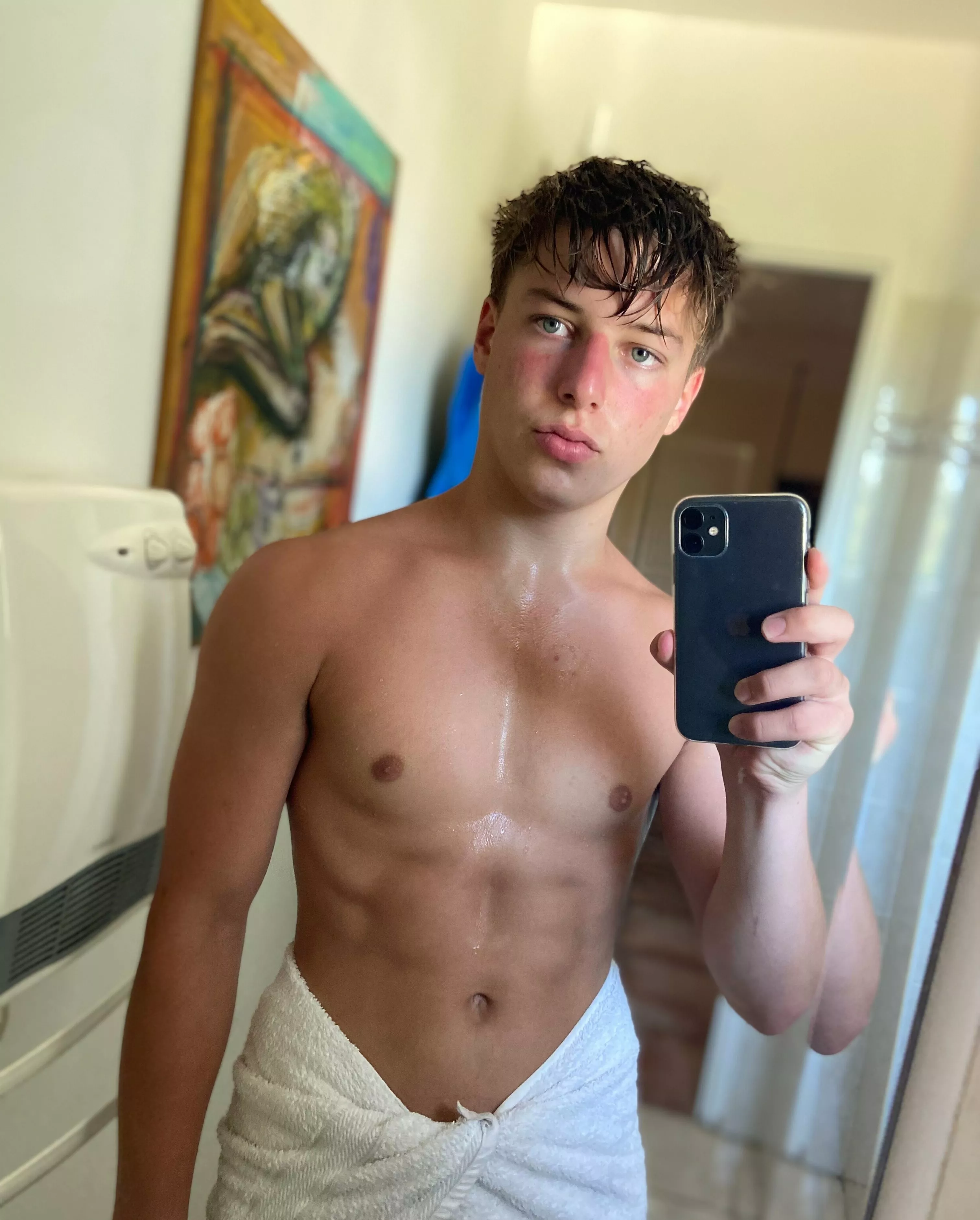 Burnt my nose