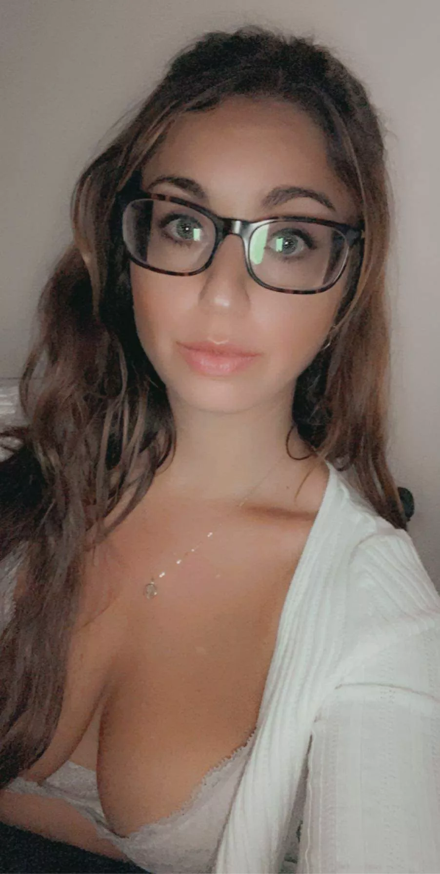 cum on her